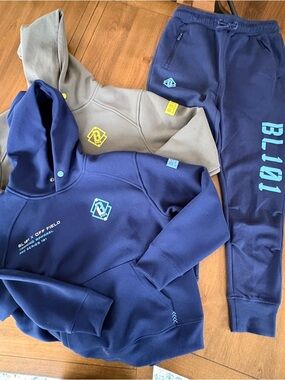 3 piece lot NWT Baseball Lifestyle 101 youth XL